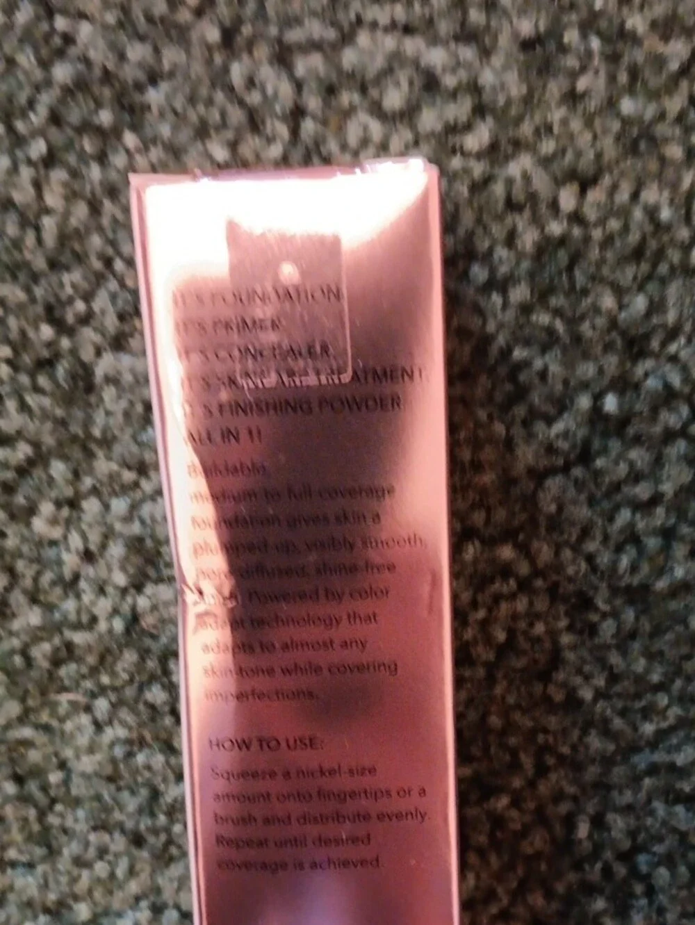 Nakery Beauty Plumping Velvet Serum-Infused Foundation Medium Color 1oz .